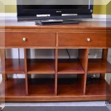 F19. Thomasville Furniture credenza. 32”h x 53”w x 19”d 
